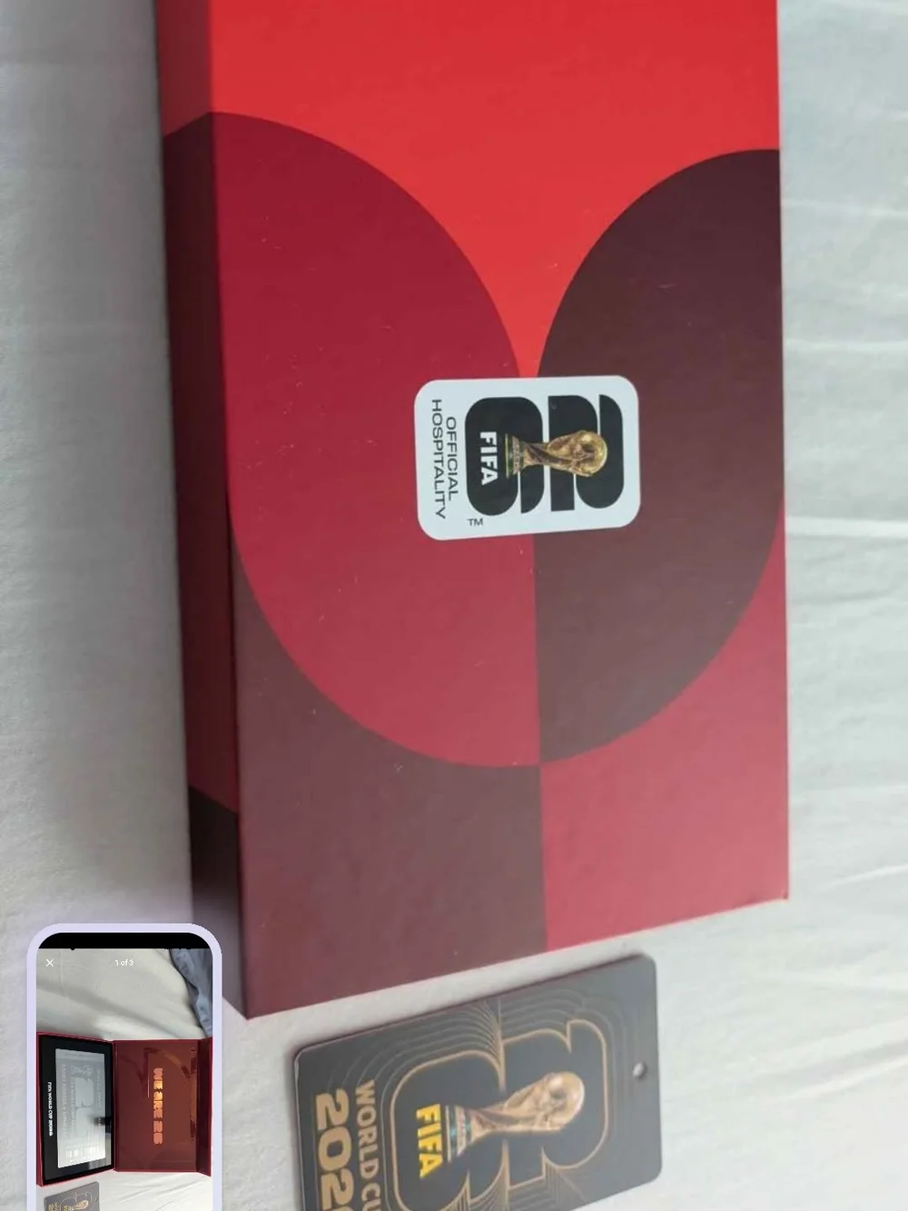 FIFA World Cup 2026 Official Metal Souvenir Ticket Plaque